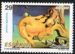 Stamps Spain -  3292- Pintura española.Obras de Salvador Dalí. El Gran Masturbador.