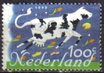 Stamps Netherlands -  HOLANDA Netherlands 1995 Scott 873 Sello Vaca Volando Productos Holandeses Usado