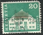 Stamps Switzerland -  Samedan