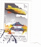 Stamps Hungary -  ZEPPELIN