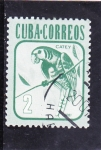 Stamps Cuba -  ave-CATEY