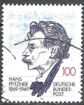 Stamps Germany -  125o Aniversario de Hans Pfitzner,compositor y director de orquesta.