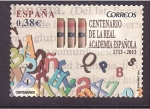 Stamps Spain -  Cent. R.A.E.