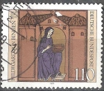 Stamps Germany -  800a muerte Anniv de Hildegard von Bingen (escritor y místico). 