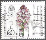 Stamps Germany -  Por el bienestar,Orquídea: fuego, ustulata Orchis.