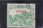 Sellos de Asia - Pakist�n -  PASO DE KHIBER-service