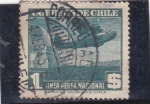 Sellos de America - Chile -  LINEA AEREA NACIONAL