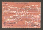 Stamps Finland -  1646 - Partitura del compositor Jean Sibelius