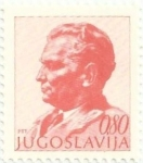 Stamps Yugoslavia -  (319) SERIE MARISCAL TITO. VALOR FACIAL 0.80 dinar, PERF 13 PERF. 13¼. YVERT YU 1435