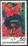 Sellos de Europa - Alemania -  666 - Pintura de Erich Heckel