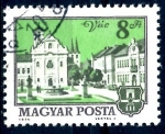 Sellos de Europa - Hungr�a -  HUNGRIA_SCOTT 2333 IGLESIA Y CIUDAD DE VAC. $0,2