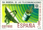 Sellos de Europa - Espaa -  DIA MUNDIAL DE LAS TELECOMUNICACIONES