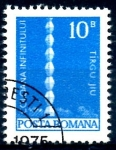 Sellos del Mundo : Europe : Romania : RUMANIA_SCOTT 2451 COLUMNA INFINITA, DE CONSTANTIN BRANCUSI. $0.2