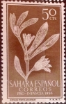 Stamps : Europe : Spain :  Sahara Edifil-129 