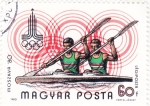 Stamps Hungary -  OLIMPIADA DE MOSCÚ'80