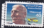 Stamps United States -  PIONERO DE LA AVIACIÓN- WILLIAM T.PIPER