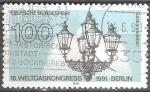 Stamps Germany -  XVIII Congreso Mundial del Gas en Berlín.Candelabros de gas.