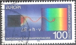 Sellos de Europa - Andorra -  Europa- El descubrimiento de la teoría cuántica.