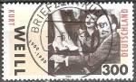 Stamps Germany -  Nacimiento Centenario de Kurt Weill (compositor). 