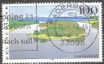 Stamps Germany -  Paisajes.Saale campo en Turingia.