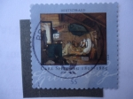 Stamps Germany -  S/Ale:2473 - Pintor: Carl Spitzweg 1808-1885.