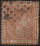 Sellos de Europa - Espaa -  Alfonso XII  1875  2 cts