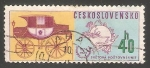 Stamps Czechoslovakia -  UPU Emblem and Mail coach