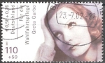 Stamps Germany -  Para el bienestar. Actores,Greta Garbo Greta Lovisa Gustafsson. 