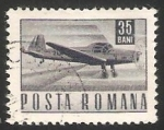 Stamps Romania -  Avion de correo