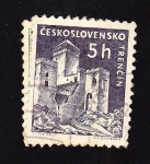 Sellos de Europa - Checoslovaquia -  Trencin