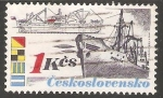 Stamps Czechoslovakia -  Barco carguero