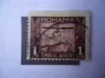 Sellos del Mundo : Europe : Romania : Timbrul Aviatiei - Rumania, 1 Leu