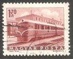 Stamps Hungary -  Locomotiva a diesel