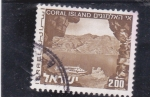 Sellos de Asia - Israel -  PANORÁMICA DE CORAL ISLAND