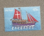 Sellos del Mundo : America : Barbados : Jolly Roger