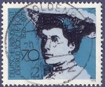 Stamps Germany -  ALEMANIA Gertrud Von Le Fort 70 (4)