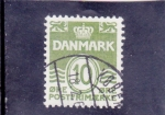 Stamps Denmark -  C I F R A