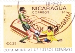 Sellos de America - Nicaragua -  COPA MUNDIAL DE FUTBOL ESPAÑA ,82