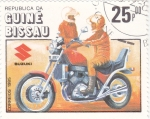 Stamps Guinea Bissau -  MOTO- SUZUKI