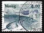 Sellos del Mundo : Europe : Norway : Salmon