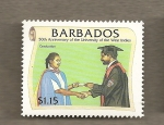 Sellos de America - Barbados -  50 Aniversario Universidad Indias Occidentales