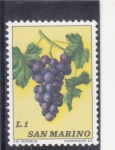 Stamps San Marino -  F R U T A - U V A 