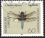 Sellos de Europa - Alemania -  Libellula depressa