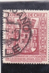 Sellos de America - Chile -  4ºCentenario de la Fundación de la Ciudad de Angol