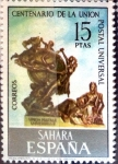 Stamps Morocco -  Sahara - 316 - Centº de la Unión Postal Universal 