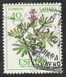 Stamps Morocco -  Sahara - 257 - Lupinus 