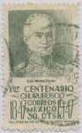 Stamps Mexico -  1er. Centenario de la Batalla de Churubusco