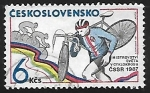 Sellos de Europa - Checoslovaquia -  Campeonato del mundo de ciclocros