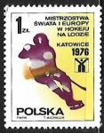 Sellos de Europa - Polonia -  Hockey sobre Hielo