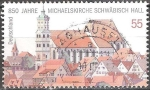 Stamps Germany -   850 años Michael Iglesia Schwäbisch Hall.